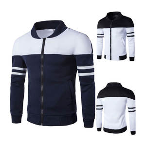 Nouvelle mode & décontractée & à porter tous les jours Vêtement de sport unisexe à fermeture éclair Printemps Veste bomber camouflage formelle Logo avant Manches longues - Product Image 5