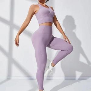 Nuevo estilo, ropa de gimnasio de secado rápido, conjunto de Yoga para mujer, transpirable y cintura elástica para mujeres, yoguis - Product Image 1