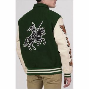 Chaqueta de béisbol universitaria para hombre Chaqueta universitaria de alta calidad Vintage Varsity en cuero de longitud larga con logotipos de chenilla personalizados - Product Image 4