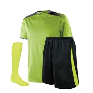 100% Polyester Sublimation Referee Soccer Uniform <b>Sets</b> Automated Cutting Quick Dry Stretch Custom Made Training Clothing - Product Image 3