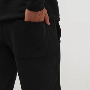 <b>Men's</b> Casual Cotton <b>Shorts</b> Summer Fleece Drawstring Board <b>Shorts</b> XXS Eco-Friendly High Street <b>Cargo</b> Anti-Wrinkle Screen Solid - Product Image 2