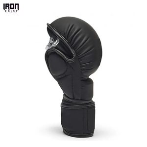 New Arrival Best Quty IRON <b>PUNCH</b> INDUSTRIES MMA Sparring Gloves Soft Support Comfortable <b>Leather</b> PVC Training Gloves - Product Image 3