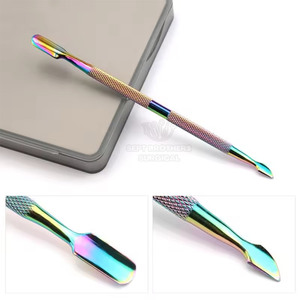 Nouvel arrivage Pousse-ongles à cuticules Meilleure vente Pousse-ongles à cuticules de qualité supérieure Coupe pointue Pousse-ongles à cuticules en acier inoxydable - Product Image 4