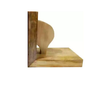 Serre-livres de table en bois massif naturel de haute qualité, design moderne, à un prix raisonnable par un exportateur indien pour une utilisation décorative - Product Image 2