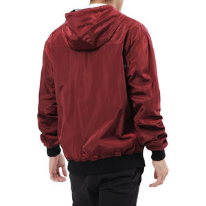 Venta al por mayor de los hombres de logotipo personalizado chaqueta cortavientos con capucha de los hombres a prueba de viento y resistente al agua para acampar al aire libre senderismo chaquetas de montaña - Product Image 6
