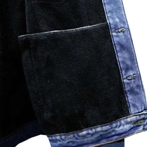 Vêtements décontractés Vestes pour hommes Denim premium Vestes pour hommes Vestes de tous les jours pour hommes avec intérieur et extérieur doux - Product Image 4