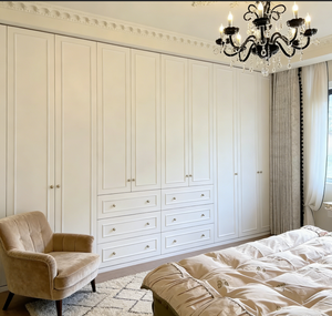 <span class=keywords><strong>Armario</strong></span> de Madera para Guardar Objetos, Armarios para Habitación con Puertas Corredizas de Vidrio, <span class=keywords><strong>Armario</strong></span> con Espejo para Dormitorio - Product Image 2