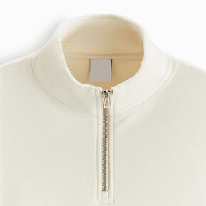 Sudadera Ecológica de Forro Polar con Media Cremallera para Hombre, Nueva Colección 2026, de Alta Calidad, Venta Caliente, Servicio OEM - Product Image 3