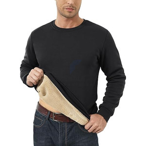 เสื้อสเวตเชิ้ตผ้าฟลีซเนื้อหนักทรงปกติสำหรับผู้ชาย ผ้าฝ้าย 100% ลายวาฟเฟิล พิมพ์ลายดิจิทัล ปักลายตามสั่ง สำหรับฤดูหนาว - Product Image 6