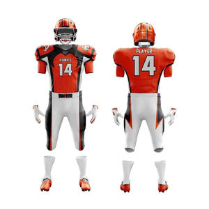 Fábrica para niños Fan Football UNIFORM Jerseys Equipos College 12 Panel American Football Jersey - Product Image 4