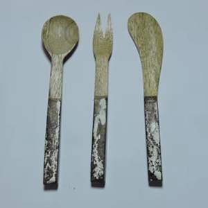 Meilleur nouveau design Ensemble de couverts en acier inoxydable artisanat indien de qualité pour les mariages - Product Image 1