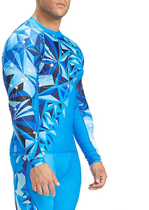 Conception personnalisée Mma Rash Guard Bjj Rashguard à manches longues Fabricants OEM Rashguard avec votre logo - Product Image 4