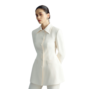 Design de luxe AMITY CHEMISE VESTE Avec Boutons Poches Bonne Qualité Rayonne Spandex Tissu Tissé Costume Femme Prix de Gros - Product Image 1