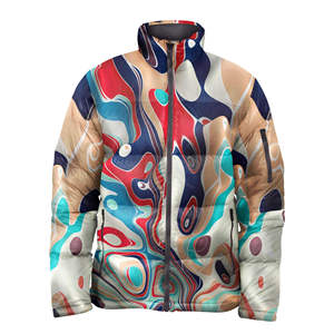 เสื้อแจ็คเก็ตดาวน์สำหรับผู้หญิงปี 2025 แบบซับลิเมชั่น กันลม คุณภาพเยี่ยม พร้อมบริการสกรีนโลโก้ตามสั่ง เสื้อแจ็คเก็ตพัฟฟี่สำหรับผู้ชาย - Product Image 5