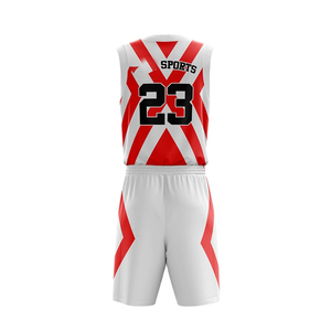 Uniforme de baloncesto para hombre de calidad superior ligero y transpirable 100% diseño personalizado impreso equipo ropa deportiva estilo conjunto - Product Image 3