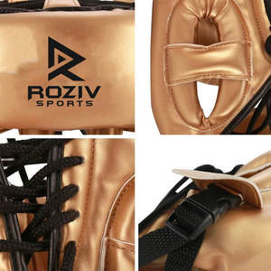 อุปกรณ์ป้องกันศีรษะแบบเต็มหน้าสำหรับชกมวย คุณภาพดีเยี่ยม หน้ากากใส ปรับได้ ผลิตจากหนัง PU ปรับแต่งได้ ผลิตในประเทศปากีสถาน - Product Image 6