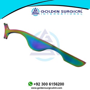 Pinzas para pestañas con logotipo personalizado profesional, pinzas para extensión de pestañas, precio barato, proveedor mayorista de etiqueta privada - Product Image 5