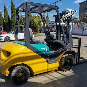 Chariot élévateur d'occasion Komatsu FD25-16, Japon, 2,5 tonnes, moteur Yanmar 4D94LE, machine d'occasion, alimenté au carburant, 2500 kg - Product Image 4