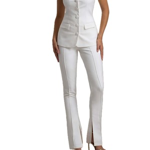 Pantalon cargo pour femme, design personnalisé, uni, coupe ajustée, pantalon de jogging, pantalon cargo décontracté pour femme, vêtements de plein air pour femmes - Product Image 1