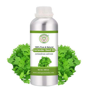 100% huile essentielle de graine de coriandre naturelle pure fournisseur en vrac distillée à la vapeur qualité aromathérapie - Product Image 1