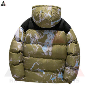 Veste bulle à sublimation pour homme Vente en gros Veste bulle à la mode personnalisée pour homme Veste bulle à sublimation de haute qualité - Product Image 4