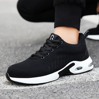 Chaussures de sécurité GUYISA personnalisables en maille tissée respirante avec embout en acier certifiées CE/UKCA