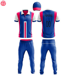 Kit d'uniforme de cricket personnalisé chemise à manches longues chemise et pantalon maillot sublimé uniforme de cricket à sublimation - Product Image 3