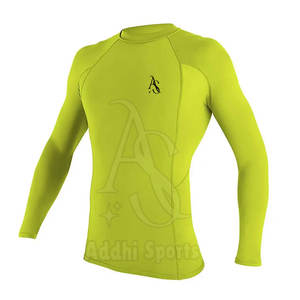Men's UPF 50 Quick Dry <b>Surf</b> Shirt Breathable Athletic Fit Rash Guard with Custom Branding - Product Image 1