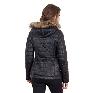 Veste de moto en peau de mouton véritable sur mesure, respirante, coupe-vent, séchage rapide, réversible, manches longues, vêtements d'extérieur pour femmes, vente en gros - Product Image 6