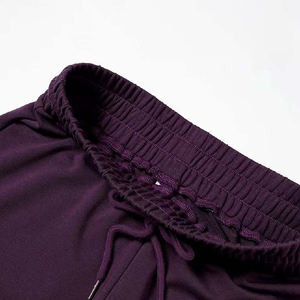 Pantalones de chándal acampanados de cintura alta de calidad superior para mujer, pantalones de algodón de pierna ancha al por mayor para verano, estilo frontal plano - Product Image 2