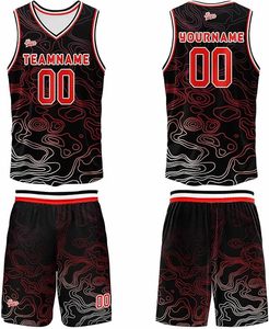 Camisetas de baloncesto Premium de alta calidad para deporte con número de nombre personalizado y diseño de sublimación de logotipo impreso en la camiseta - Product Image 4
