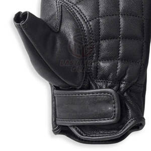 Comfortable <b>Fingerless</b> <b>Leather</b> <b>Gloves</b> With Soft Inner Lining And Classic Style Fashionable <b>Fingerless</b> <b>Leather</b> <b>Gloves</b> - Product Image 5