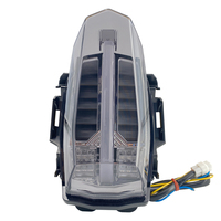 E-MARK moto propre lentille LED feu arrière de frein pour Yamaha R15 2017-2022