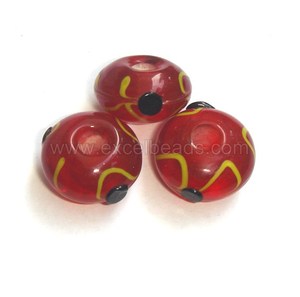 Cuentas de cristal de Murano y cristal hechas a mano para hacer joyas personalizadas accesorio suelto de joyería de moda - Product Image 2