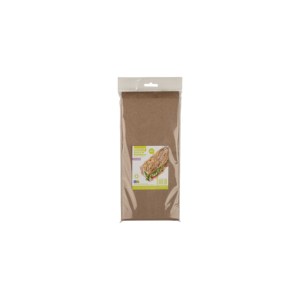Bolsa de papel Kraft 12+6x28cm 35gsm, empaquetada para venta al por menor, 30 paquetes x 30 unidades, B2B - Product Image 1