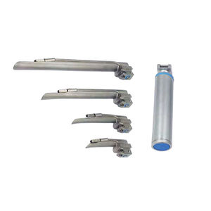 Ensemble de laryngoscope manuel de classe I en acier inoxydable de haute qualité certifié CE ISO13485 Logo personnalisé Instrument chirurgical en gros - Product Image 1