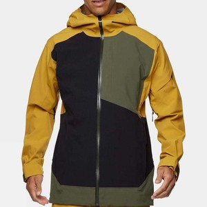 Servicio OEM ODM de Color en Contraste, Diseño Personalizado, Chaqueta Informal con Capucha, Impermeable, Transpirable, con Cremallera Frontal, Unisex - Product Image 3