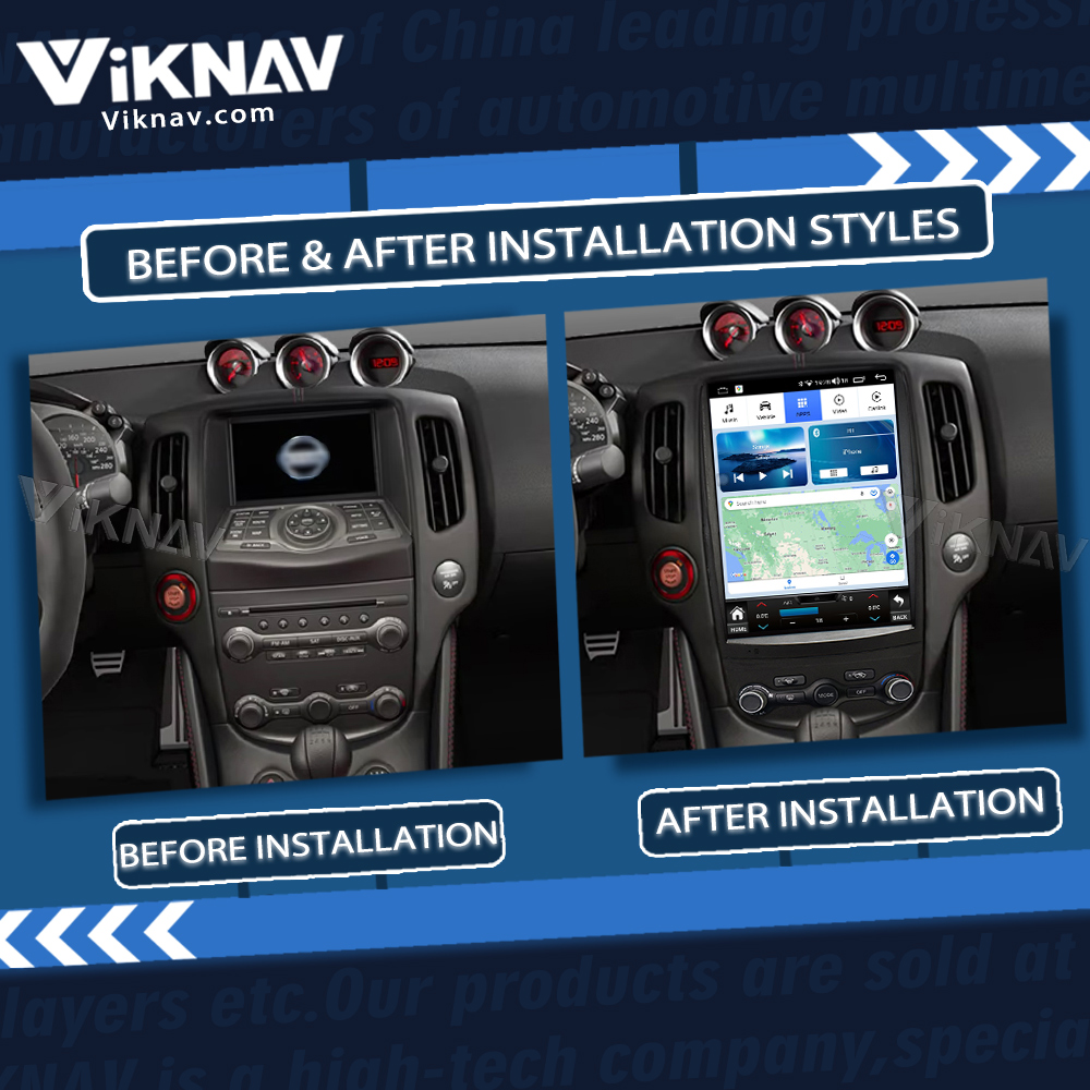 Upgrade Your Nissan 370Z with a 12.1 Inch Multimedia Player