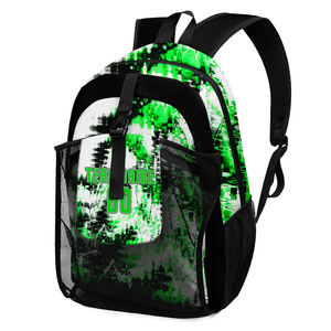 Sac à dos d'équipe de sublimation avec impression intégrale, personnalisé, sport, école, Cordura, léger, décontracté, voyage, OEM SSB-0157 - Product Image 4