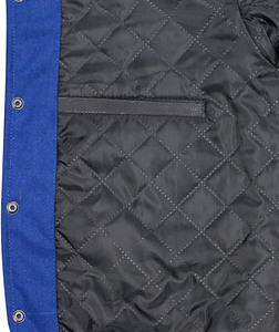 Trendy Custom Varsity <b>Jacket</b> With Bold Patches and Premium Wool <b>Leather</b> Design Perfect For Stylish Streetwear Varsity <b>Jacket</b> - Product Image 5