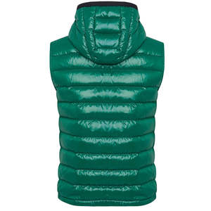 Gilet matelassé pour homme, veste sans manches isolée pour un usage décontracté en plein air - Product Image 5