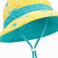 Topi Ember Anak UPF 50+ Pelindung Matahari, Dapat Disesuaikan, Jaring Bernapas, Topi Pantai Luar Ruangan untuk Anak Laki-laki dan Perempuan