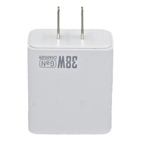 Dual USB Type-C PD 30W Fast Charging All One Universal Wall Charger PC Fireproof Material Over-Charging Protection Assorted