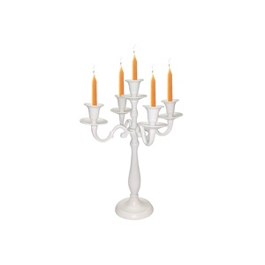 Alta calidad hecha a mano plata moderna decoración del hogar soporte de vela candelabro boda hogar y decoración - Product Image 3
