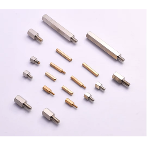 ชุดสเปเซอร์สแตนเลสเกรดอุตสาหกรรมและทองเหลือง ผลิตด้วยเครื่อง CNC ด้วยกระบวนการบรอชชิ่ง สำหรับการติดตั้งอุปกรณ์ PCB - Product Image 5