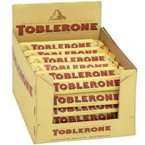 Barra de Chocolate Blanco Toblerone de 200g con Receta Suiza Cremosa y Turrón de Miel y Almendras para Compradores Mayoristas de Dulces Gourmet - Product Image 1