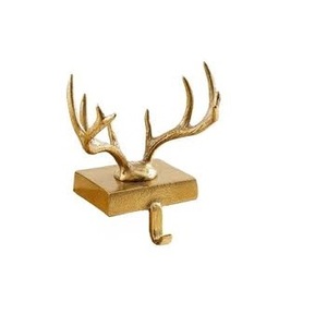 Pièce maîtresse en métal or renne | Cadeaux Vastu | Cadeaux pour la décoration intérieure | Cadeau pour Noël | Décoration de Noël - Product Image 2