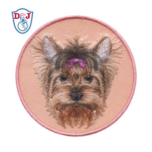 Customized Embroidery Patches Animal Dog <b>Cat</b> Rabbit Patches Badges Embroidered Appliques - Product Image 6