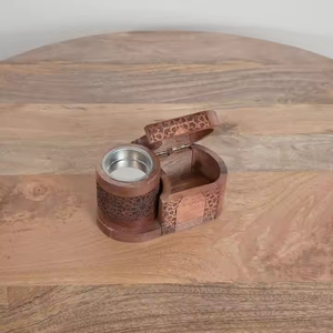 Juego de Incienso Religioso Ecológico de Sándalo con Bandeja y Quemador, Incienso Indio de Alta Calidad para Uso en el Hogar y Hoteles, Artesanía Crescent - Product Image 3