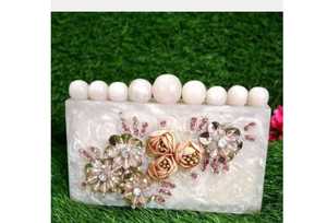 ตาชั่วร้ายกระเป๋าโลหะกรอบกระเป๋าคลัทช์มุกชุดราตรีกระเป๋าคลัทช์โลหะกระเป๋าถือหรูหรางานแต่งงานกระเป๋าคลัทช์กุฏคิระเปาส่งออก - Product Image 2